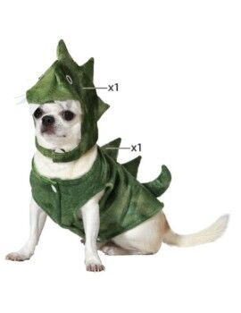 Disfraz para Perro Talla M Dinosaurio