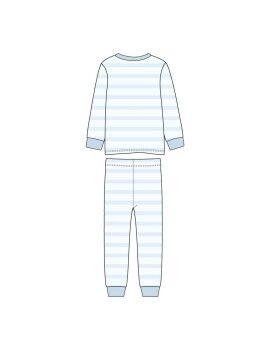 Pijama Infantil Bluey Azul