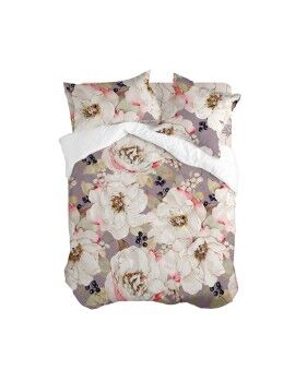 Funda Nórdica HappyFriday White Peonies Multicolor 260 x 240 cm