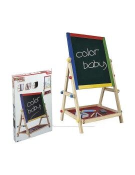 Pizarra de Doble Cara Colorbaby Accesorios 65 x 38 cm