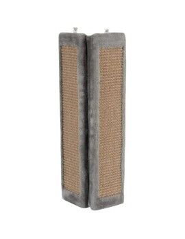 Arranhador para Gatos Zolux 504042GRI Cinzento Madeira Sisal 58 cm