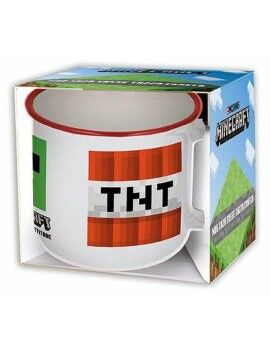 Caneca Minecraft TNT 400 ml Cerâmica