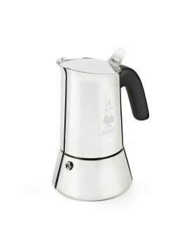 Cafetera Italiana Bialetti 0007254 Plateado Acero Inoxidable 4 Tazas 200 ml