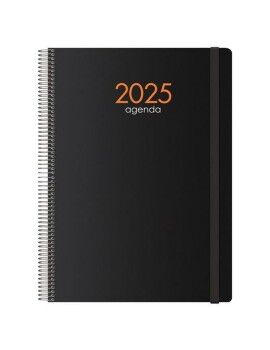 Agenda DOHE SYNCRO Preto A4 21 x 29,7 cm 2025