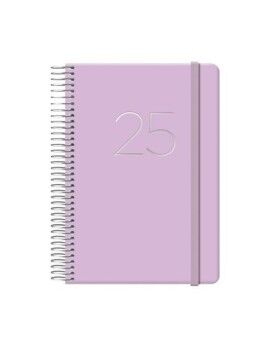 Agenda GLOSS DOHE 12574 Roxo 12,5 x 18 cm Anual 2025