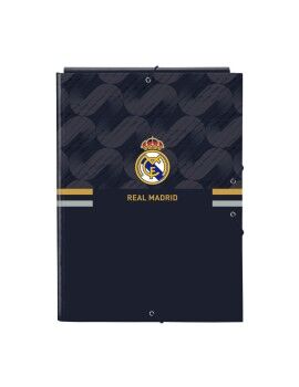 Carpeta Real Madrid C.F. Azul marino A4