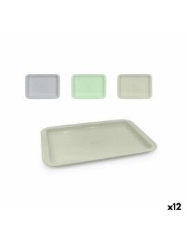 Bandeja de desayuno Quttin Metal 48 x 33,5 x 1,8 cm (12 Unidades)