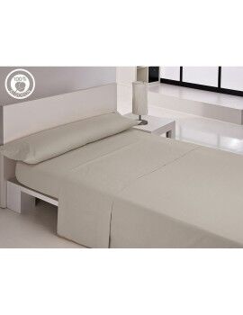 Conjunto de Lençóis Hosteline IRIS PREMIUM Cinzento Pérola Casal