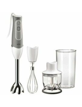 Batedora de Mão Braun MQ 525 Omelette Cinzento Branco/Cinzento 600 W