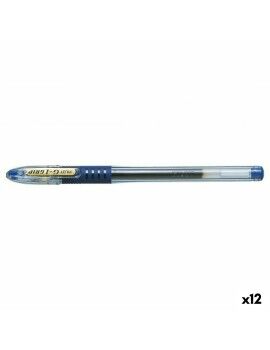 Bolígrafo de gel Pilot G1 Grip Azul 0,32 mm (12 Unidades)