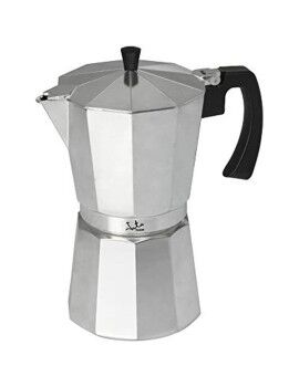 Cafetera Italiana JATA CCA12 Aluminio 12 Tazas Plateado