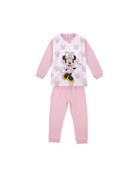 Pijama Infantil Minnie Mouse Rosa claro