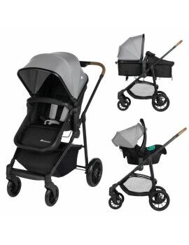 Carrinho de passeio para bebê Haze 3 in 1 i-Size Cinzento