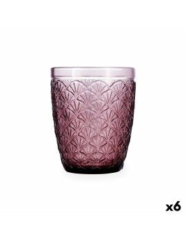 Vaso Bidasoa Rose Moon Rosa Vidrio 290 ml (6 Unidades)