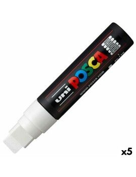 Rotuladores POSCA PC-17K Branco 5 Unidades