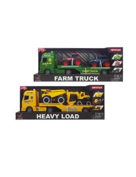 Playset de Veículos Farm Truck or Heavy Load 1:12 3 Peças