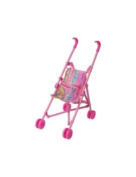 Carrito para Muñecas Rosa Plástico