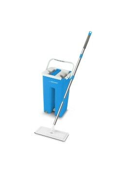 Mop with Bucket Esperanza EHS004 Azul Branco Microfibra