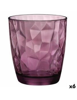 Copo Bormioli Rocco Diamond Violeta Vidro 300 ml (6 Unidades)