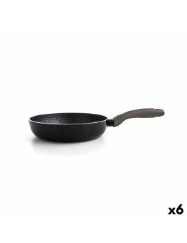 Frigideira Quid Honey Preto Metal Ø 24 cm (6 Unidades)