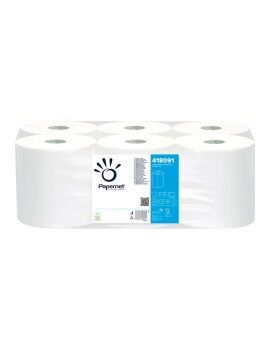 Papel para secar as mãos Papernet Pasta 418091 Branco (6 Unidades)