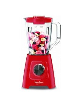 Batedora de Copo Moulinex Blendforce 1,25 L 600W Vermelho 2 L 600 W