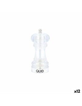 Molinillo para Especias Quid Hábitat Transparente 14 cm (12 Unidades)