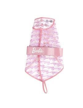 Gabardina para Cães Barbie Cor de Rosa S