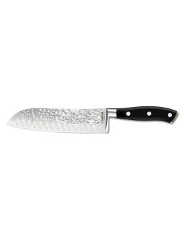 Cuchillo Santoku Sabatier Carbon Negro Metal Baquelita (6 Unidades)