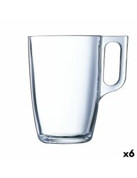 Caneca Luminarc Nuevo Transparente 320 ml (6 Unidades)