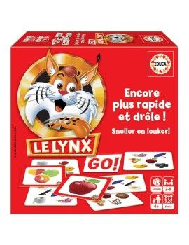 Juego de Mesa Educa 18716 Le Lynx Go! (FR)