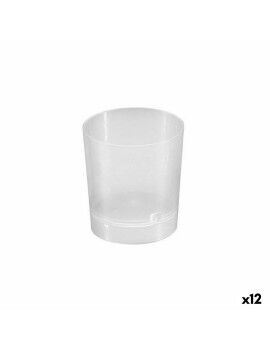 Set de Vasos de Chupito Algon Transparente Plástico 30 ml 12 Piezas (90 Unidades)