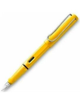 Pena de Caligrafia Lamy Safari 018M Amarelo Azul