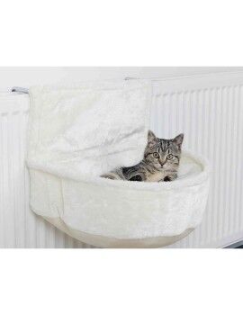 Cama para Gato Trixie 45 x 13 x 33 cm Blanco Metal Radiador