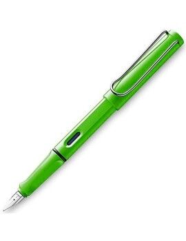 Pena de Caligrafia Lamy Safari 013M Verde Azul