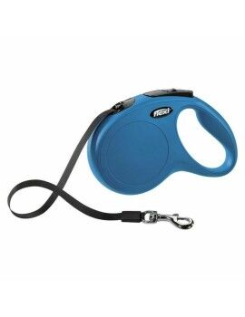 Trela para Cães Flexi New Classic 5m Azul Tamanho M