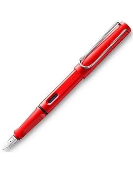 Pena de Caligrafia Lamy Safari 016M Vermelho Azul