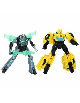 Figuras de Ação Hasbro Cyber-Combiner Bumblebee et Mo Malto