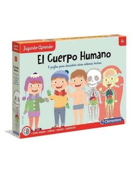 Jogo Educativo Aprendo el cuerpo humano Clementoni 55114.9 37 x 28 cm (ES) (5 x 37 x 28 cm)