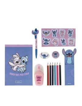 Set de Papelaria Stitch Azul