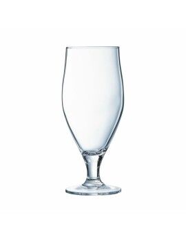 Vaso para Cerveza Arcoroc 07132 Transparente Vidrio 380 ml 6 Piezas