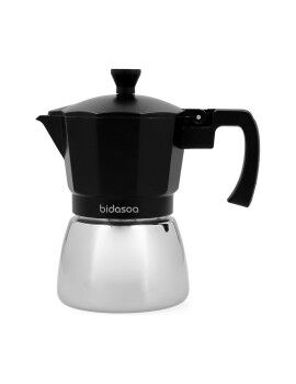 Cafeteira Italiana Bidasoa Tribeca Metal 3 Kopjes