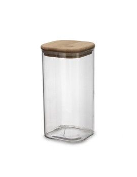 Bote Quid Cocco Transparente Vidrio Silicona 1,4 L