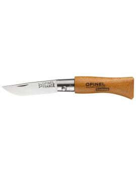 Cuchillo para Trinchar Opinel Acero al carbono Madera de haya 3,5 cm