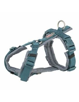 Arnês para Cães Trixie Premium Trekking Azul Grafite M/L