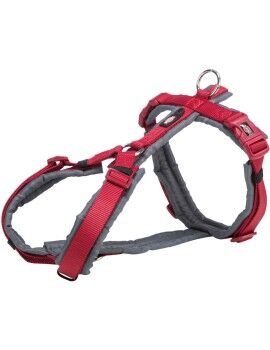 Arnês para Cães Trixie Premium Trekking Vermelho Grafite M