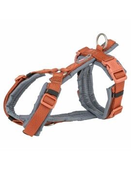 Arnês para Cães Trixie Premium Trekking Laranja Grafite XS/S