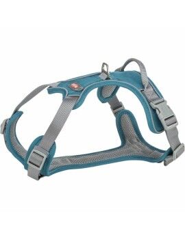 Arnês para Cães Trixie Active Premium Azul S/M