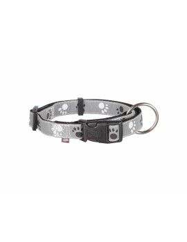 Collar para Perro Trixie Silver Reflect Negro Gris XS/S 22-35 cm