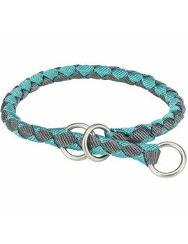 Collar de entrenamiento Trixie Cavo Grafito Azul claro S/M 35-41 cm